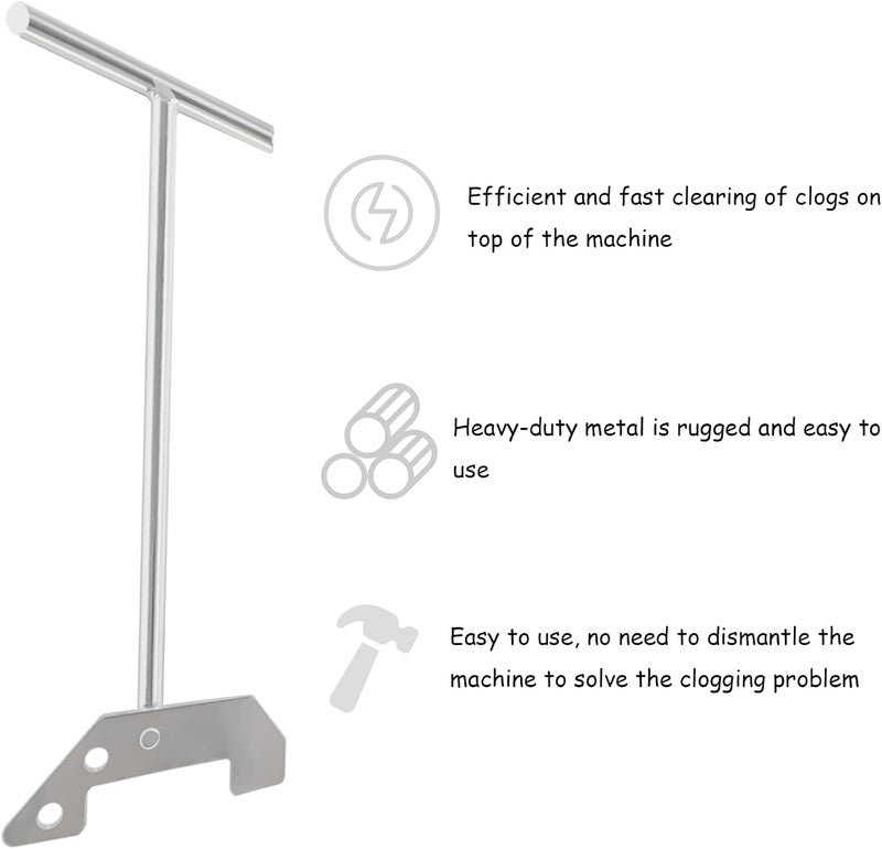 Anglepingping Store Garbage Disposal Wrench Tool Compatible With M-oen Garbage Disposals,Garbage Disposal Unjamming Wrench for Waste King/InSinkErator WRN-00,for Dislodge Jams or Clutter form Above the Sink - Image 3